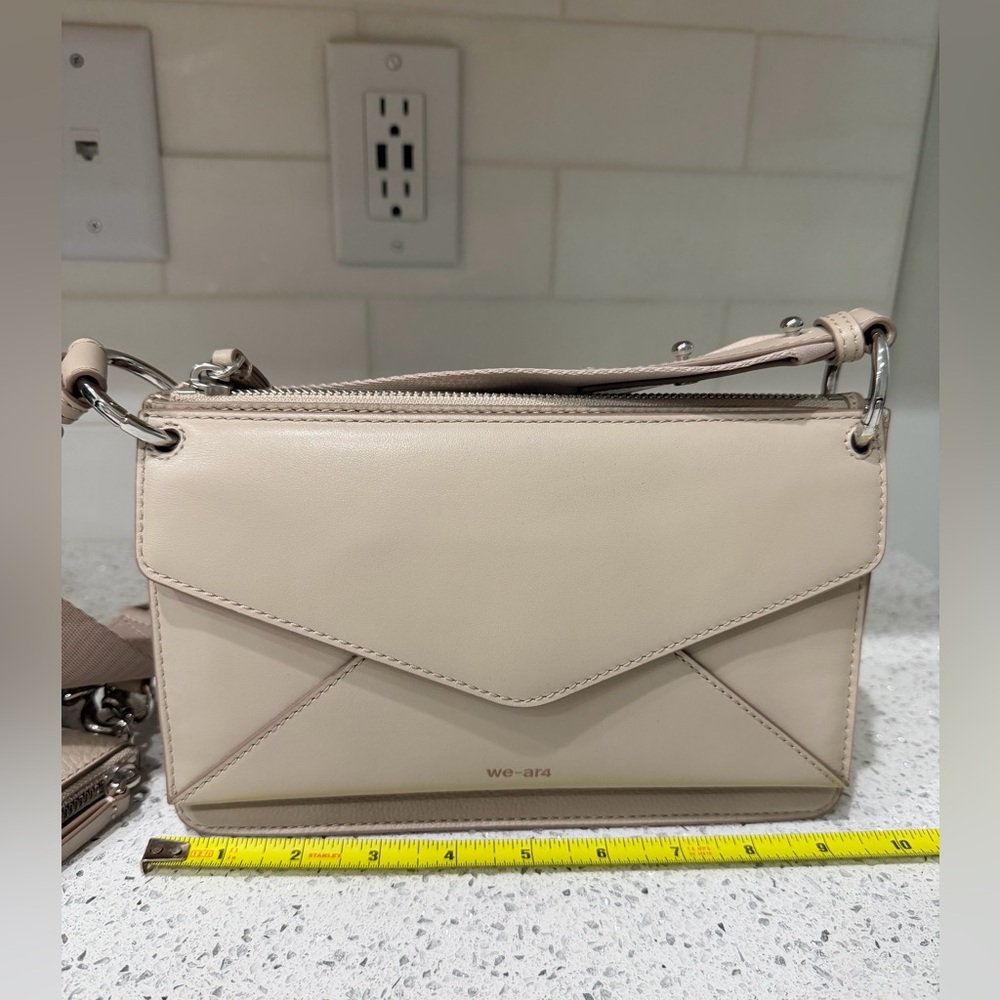 We Ar4 Envelope Crossbody Bag Beige/Taupe